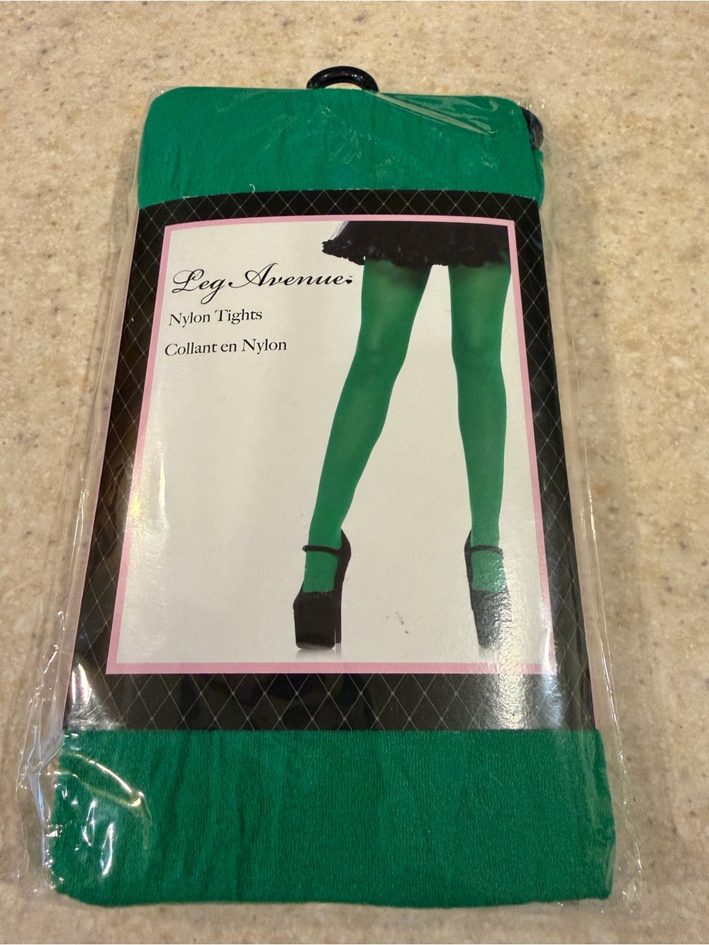 Leg Avenue Bright Green Nylon Tights